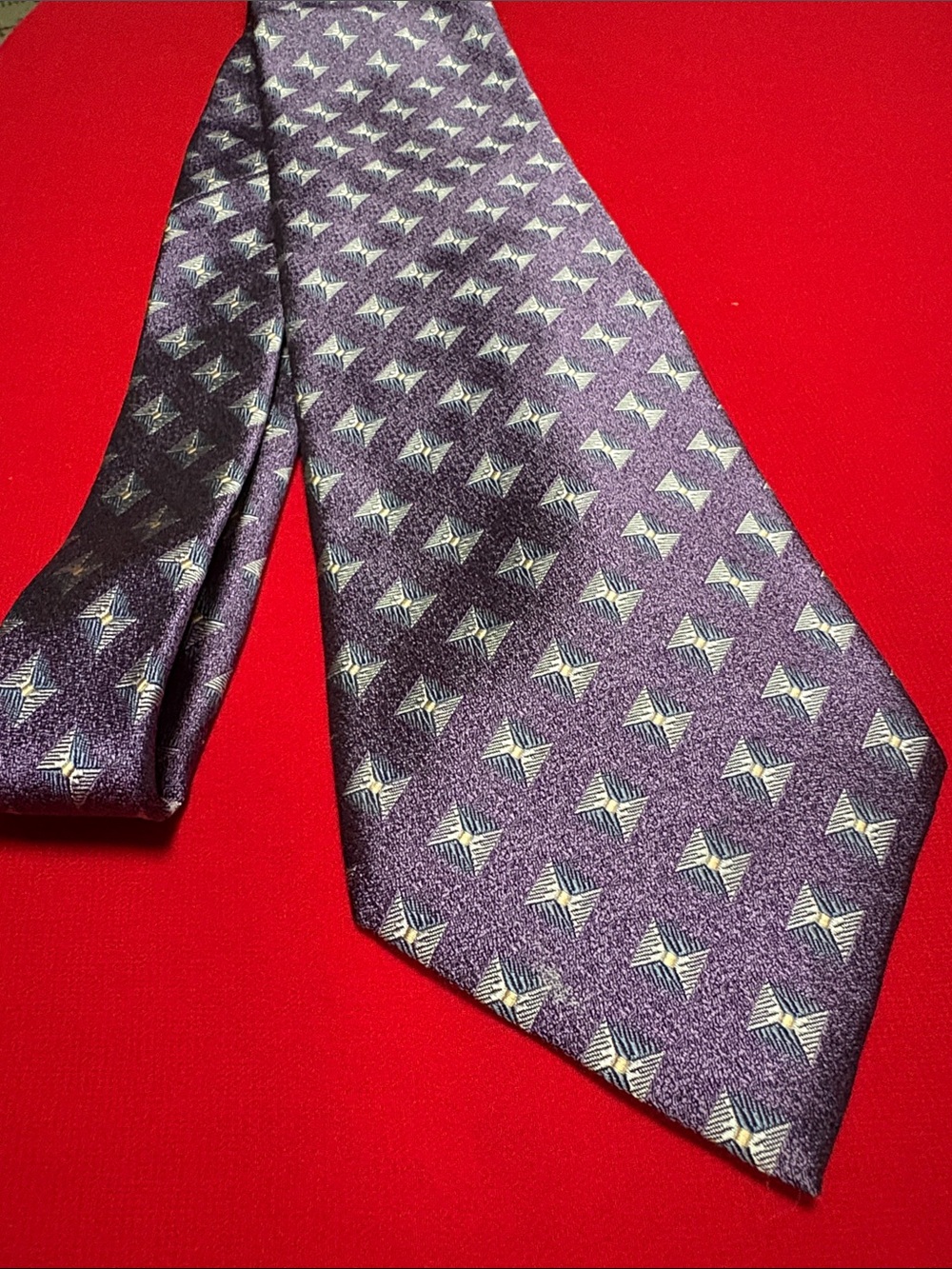 Andrew Fezza silk tie.